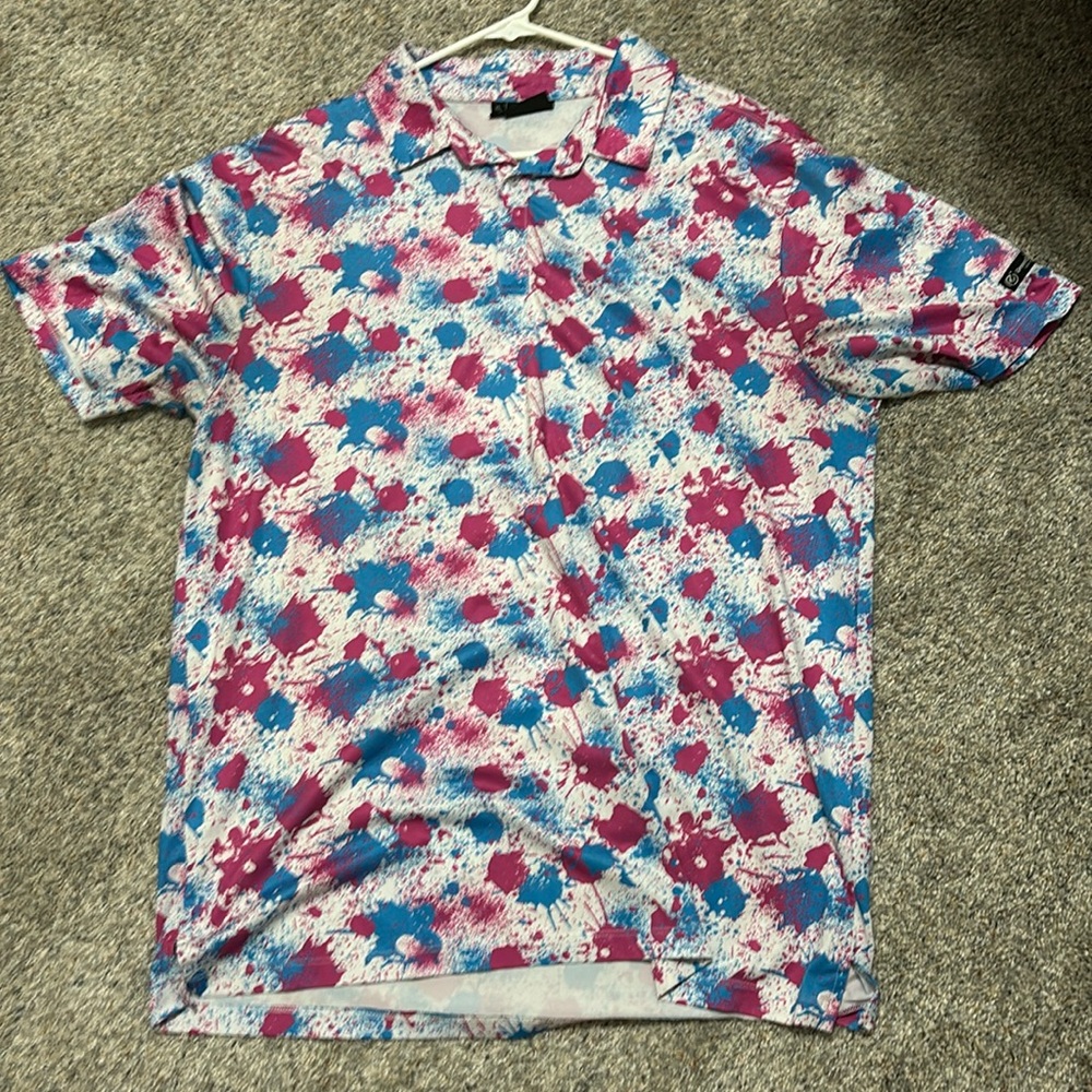 Green side Golf polo